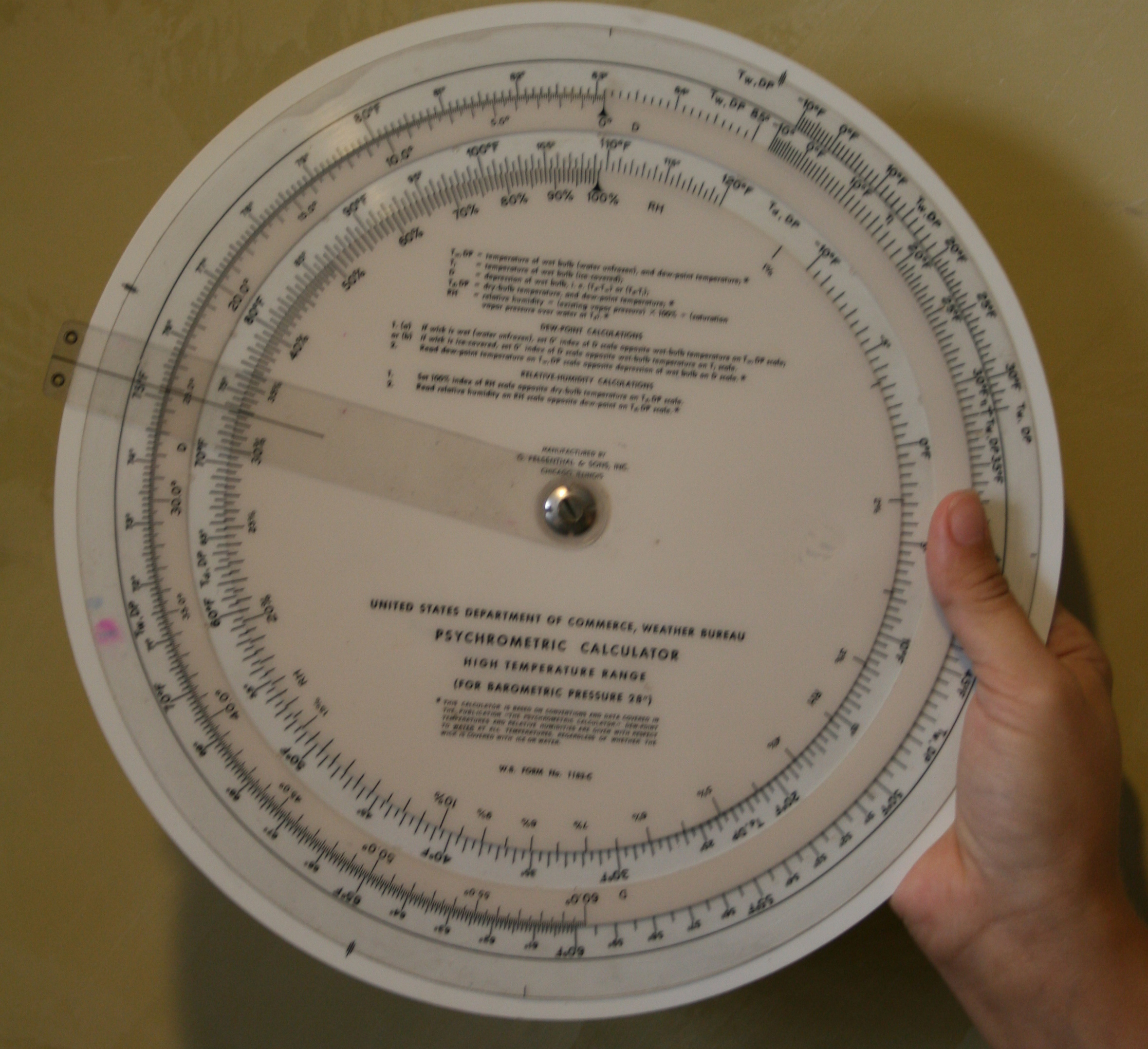 psychrometric calculator